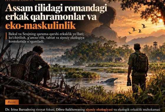 Assam tilidagi romandagi erkak qahramonlarni eko-maskulinlik nuqtayi nazaridan o‘rganish