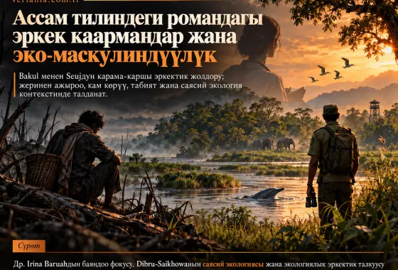 Ассам тилиндеги романдагы эркек каармандарды эко-маскулиндүүлүк өңүтүнөн изилдөө