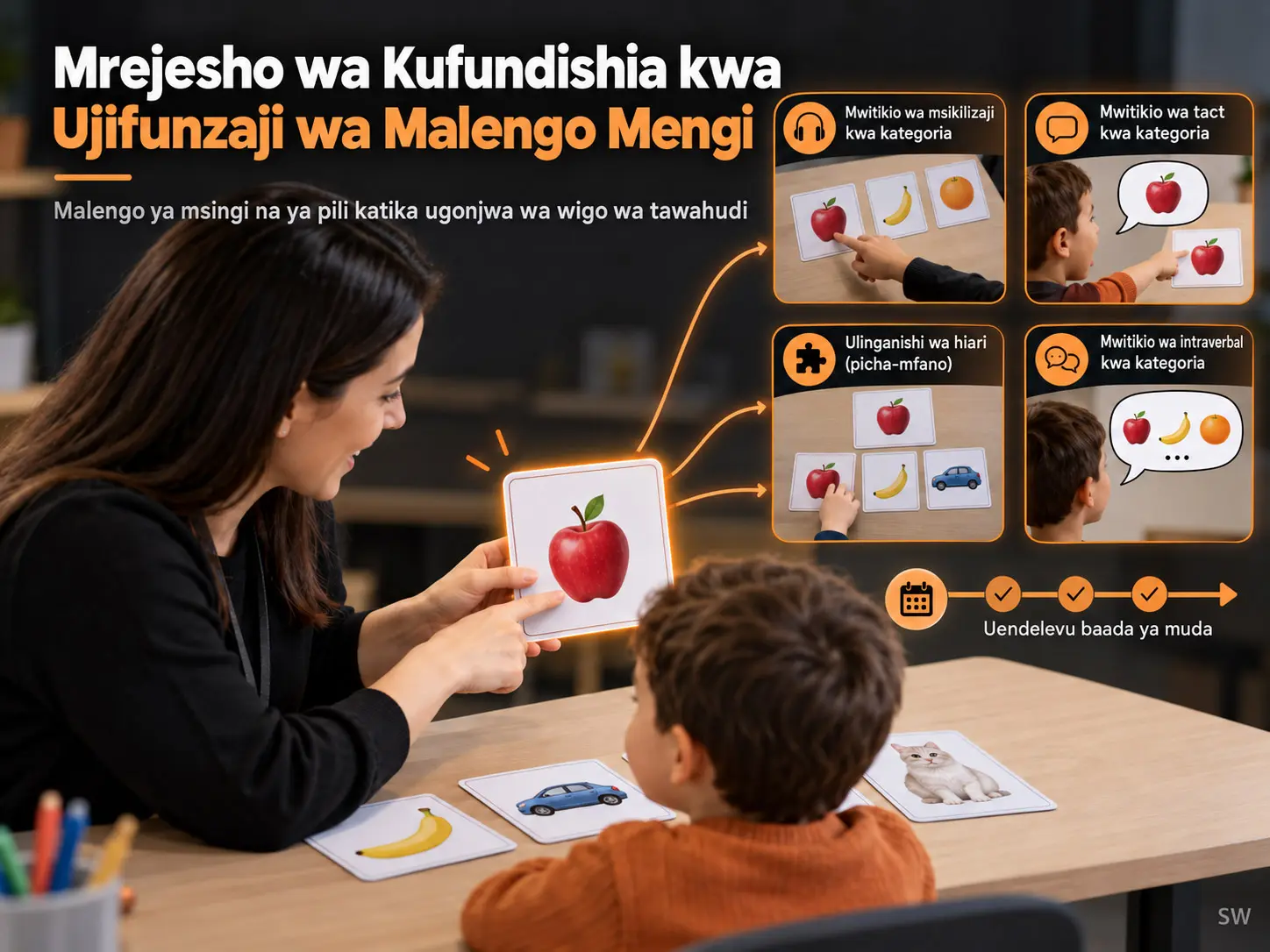Athari za Mrejesho wa Kufundishia katika Upataji wa Malengo Mengi ya Kujifunza kwa Watoto Wenye Ugonjwa wa Wigo wa Tawahudi