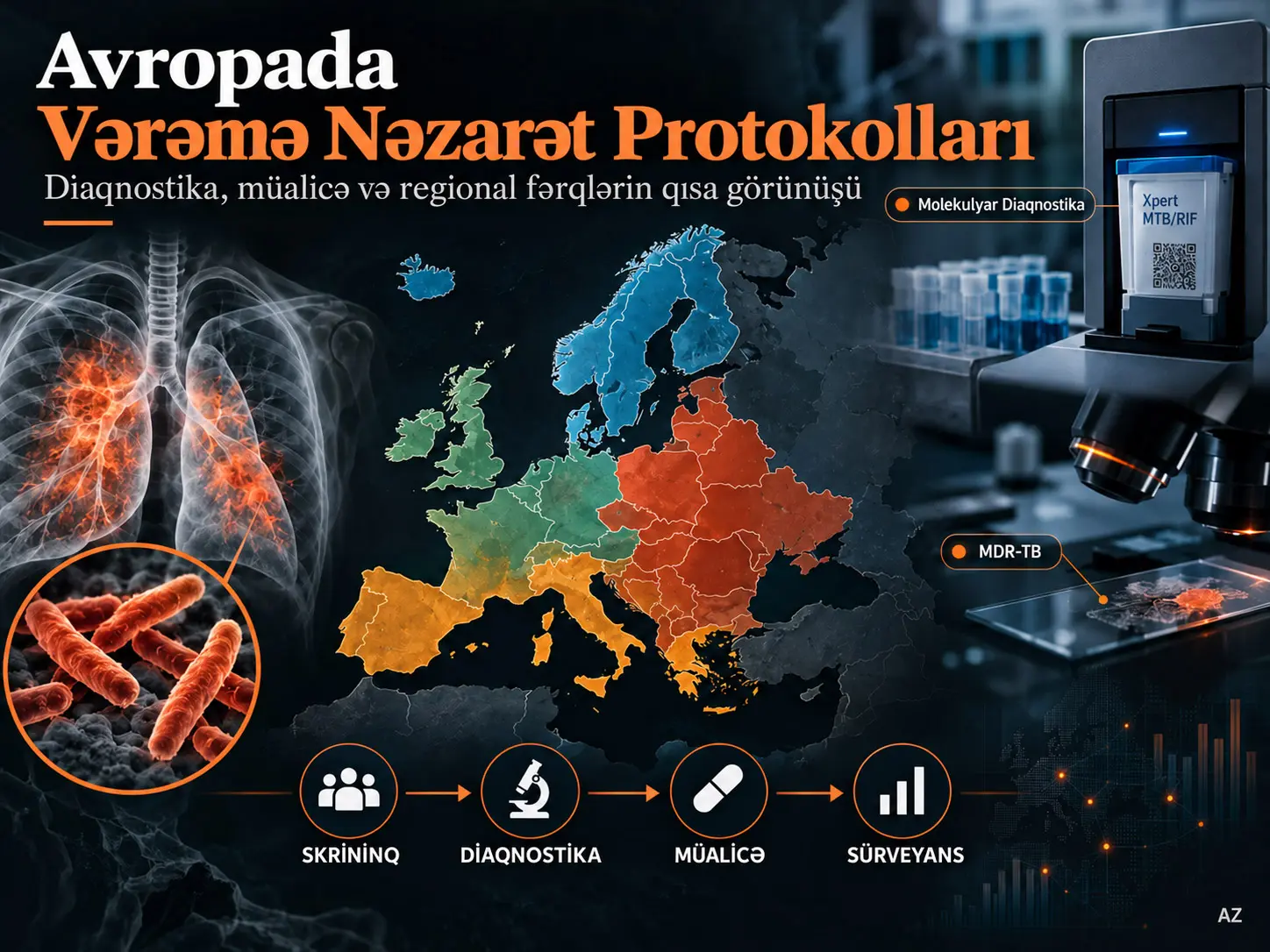 Avropa Regionunda Vərəmə Nəzarət Protokolları: Diaqnostikanın Təkamülü, Regional Fərqlər və Ortaq Nəzarət Yanaşmaları
