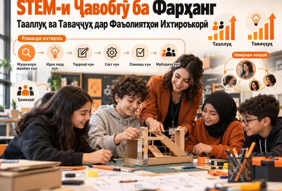 Барномаи Таълимии STEM-и Ҷавобгӯ ба Фарҳанг ва Наздикӣ ба Хонандагон Дарки Тааллуқ ва Таваҷҷуҳи Хонандагони Мактаби Миёнаро дар Фаъолиятҳои Ихтироъкорӣ Чӣ Гуна Тағйир Медиҳад?