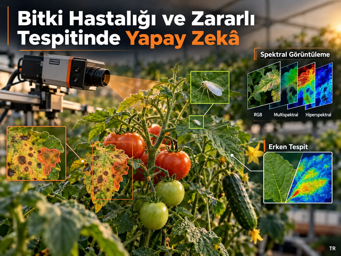 Bitki Hastalıkları ve Zararlıların Tespitinde Yapay Zekâ Yöntemleri: Bir Derleme