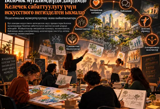 Болочок мугалимдерди даярдоодо Келечек сабаттуулугу үчүн искусствого негизделген ыкмалар: педагогикалык мүмкүнчүлүктөрү жана кыйынчылыктары