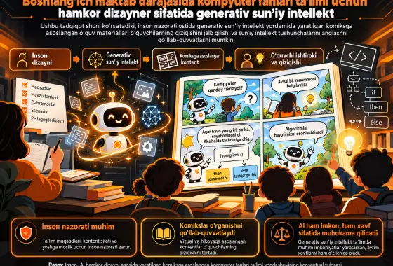 Boshlangʻich maktab darajasida kompyuter fanlari taʼlimi uchun hamkor dizayner sifatida generativ sunʼiy intellekt