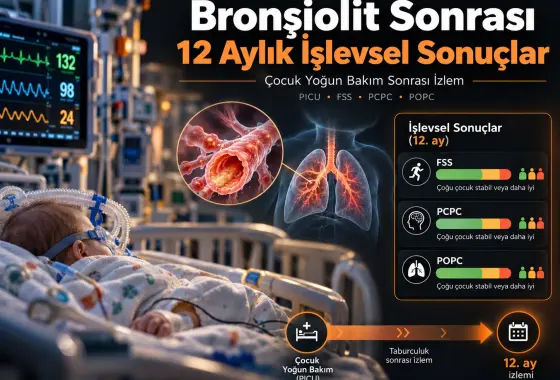 Bronşiolit Nedeniyle Çocuk Yoğun Bakıma Yatış Sonrası Uzun Dönem İşlevsel Sonuçlar: 12 Aylık Kohort Çalışması