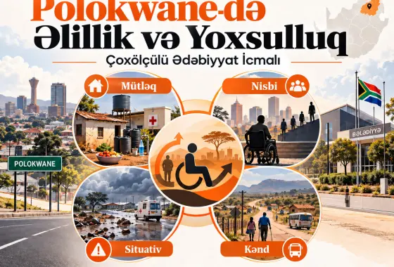 Cənubi Afrikanın Polokwane Bələdiyyəsində Əlillik və Yoxsulluq Əlaqəsi: Çoxölçülü Ədəbiyyat İcmalı