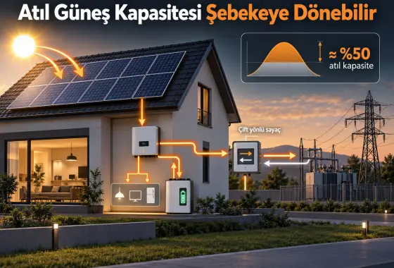 Daha Yüksek Enerji Tariflerine Bir Alternatif: Küçük Ölçekli Gömülü Güneş Sistemlerindeki Kullanılmayan Kapasitenin Değerlendirilmesi