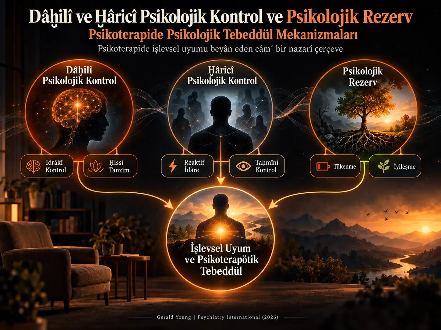 Dâḫilî ve Ḫâricî Psikolojik Kontrol ve Psikolojik Rezerv: Psikoterapide Psikolojik Tebeddül Mekanizmaları