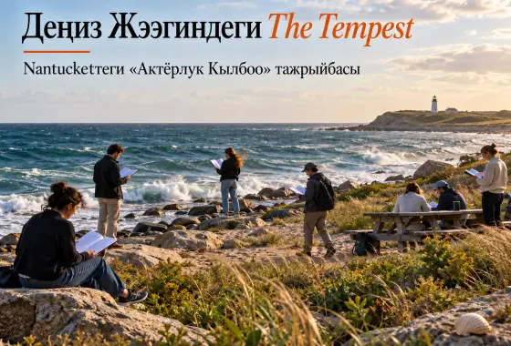 Деңиз Жээгиндеги The Tempest: Nantucketтеги «Актёрлук Кылбоо» Тажрыйбасы