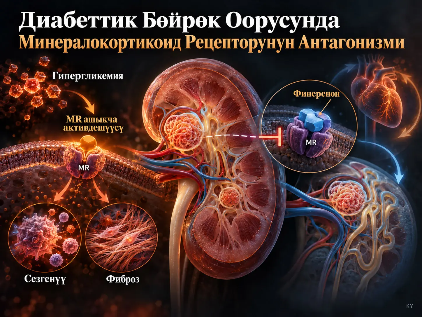 Диабеттик Бөйрөк Оорусунда Минералокортикоид Рецепторунун Антагонизми: Патофизиологиялык Механизмдерден Клиникалык Парадигманын Өзгөрүшүнө Чейин
