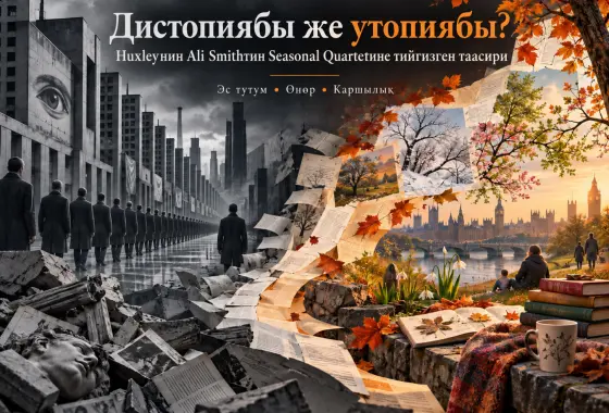 Дистопиябы же утопиябы? Huxleyнин Ali Smithтин Seasonal Quartetине тийгизген таасиринин изин сүрүү