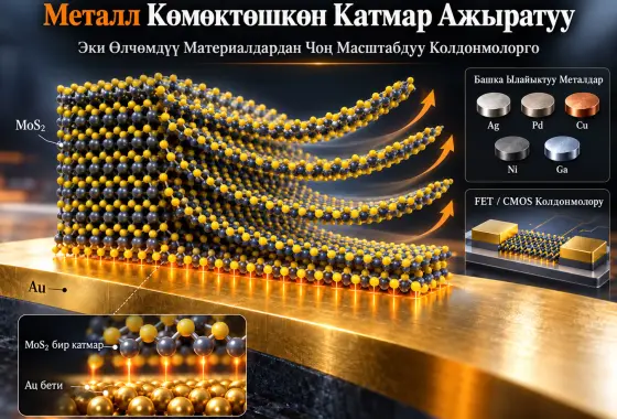 Эки Өлчөмдүү Материалдарды Металл Көмөктөшкөн Катмар Ажыратуу: Механизмдерден Чоң Масштабдуу Колдонмолорго