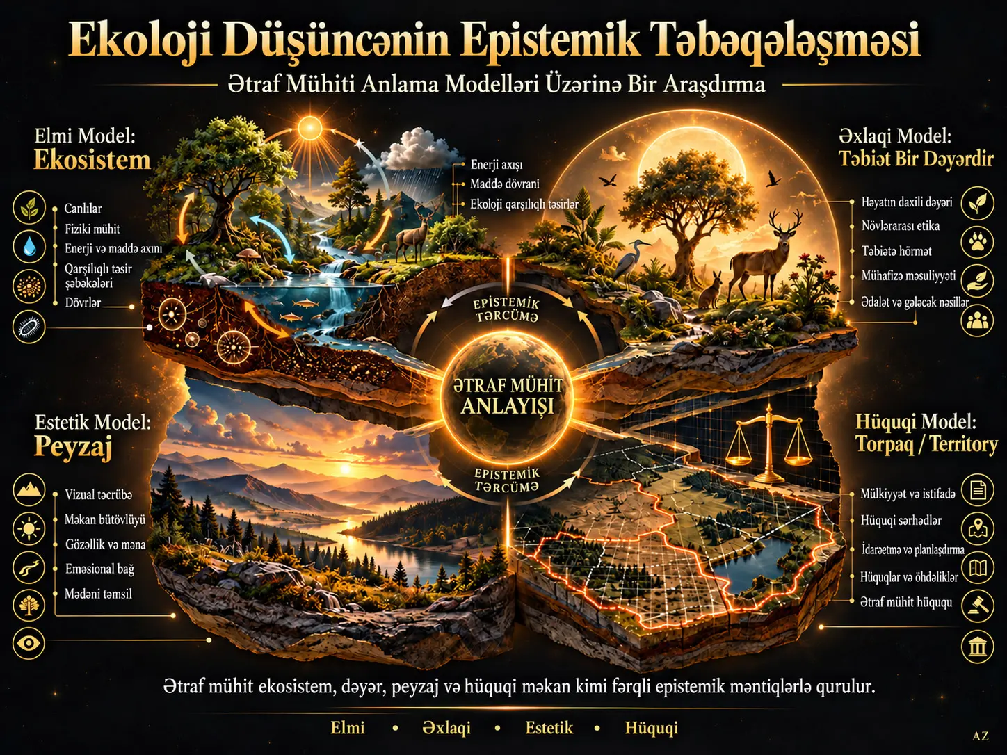 Ekoloji Düşüncənin Epistemik Təbəqələşməsi: Ətraf Mühiti Anlama Modelləri Üzərinə Bir Araşdırma