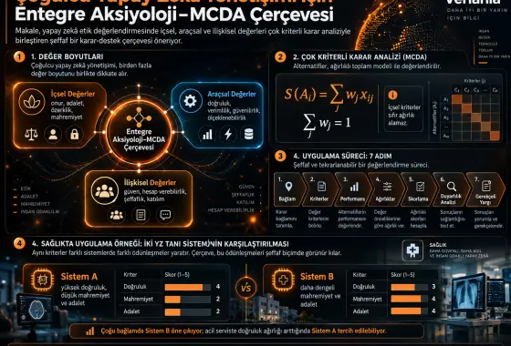 Entegre Aksiyoloji–MCDA Çerçevesi ile Çoğulcu Yapay Zekâ Yönetişimini Uygulanabilir Hale Getirmek