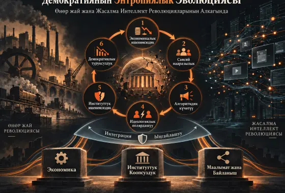 Энтропиялуу, Морт жана Пайда Болгон Система Катары Демократиянын Эволюциясы: Өнөр жай жана Жасалма Интеллект Революциялары