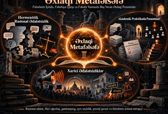 Əxlaqi Metafəlsəfə: Fəlsəfənin İçində, Fəlsəfəyə Qarşı və Fəlsəfə Vasitəsilə Baş Verən Əxlaqi Pozuntuların Tədqiqi