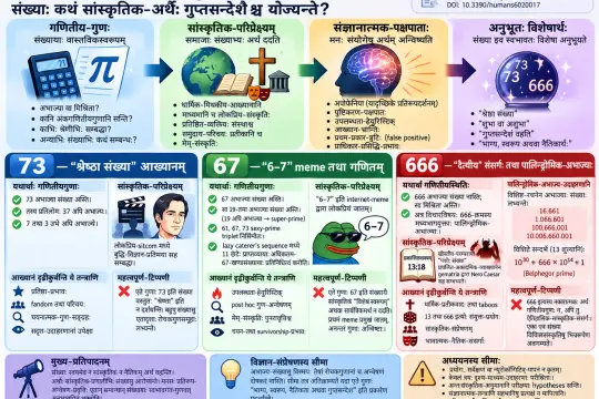 गणितीय-अन्धविश्वासाः: संख्यासु सांस्कृतिक-अर्थाः गुप्तसन्देशाश्च कथम् आरोप्यन्ते?