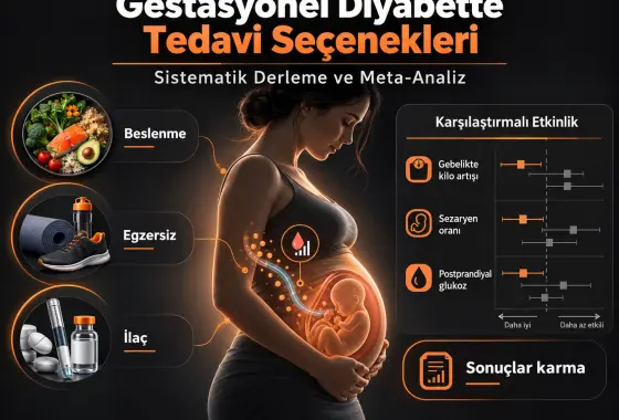 Gestasyonel Diyabette Tedavi Seçeneklerinin Karşılaştırmalı Etkinliği: Sistematik Derleme ve Meta-Analiz