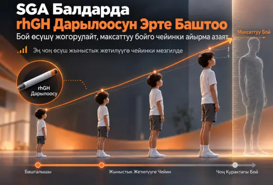 Гестациялык Куракка Салыштырмалуу Кичине Төрөлгөн Балдарда rhGH Дарылоосун Эрте Баштоо Бой Өсүшүн Жогорулатат жана Максаттуу Бой Айырмасын Азайтат: Көп Борборлуу Ретроспективдүү Изилдөө