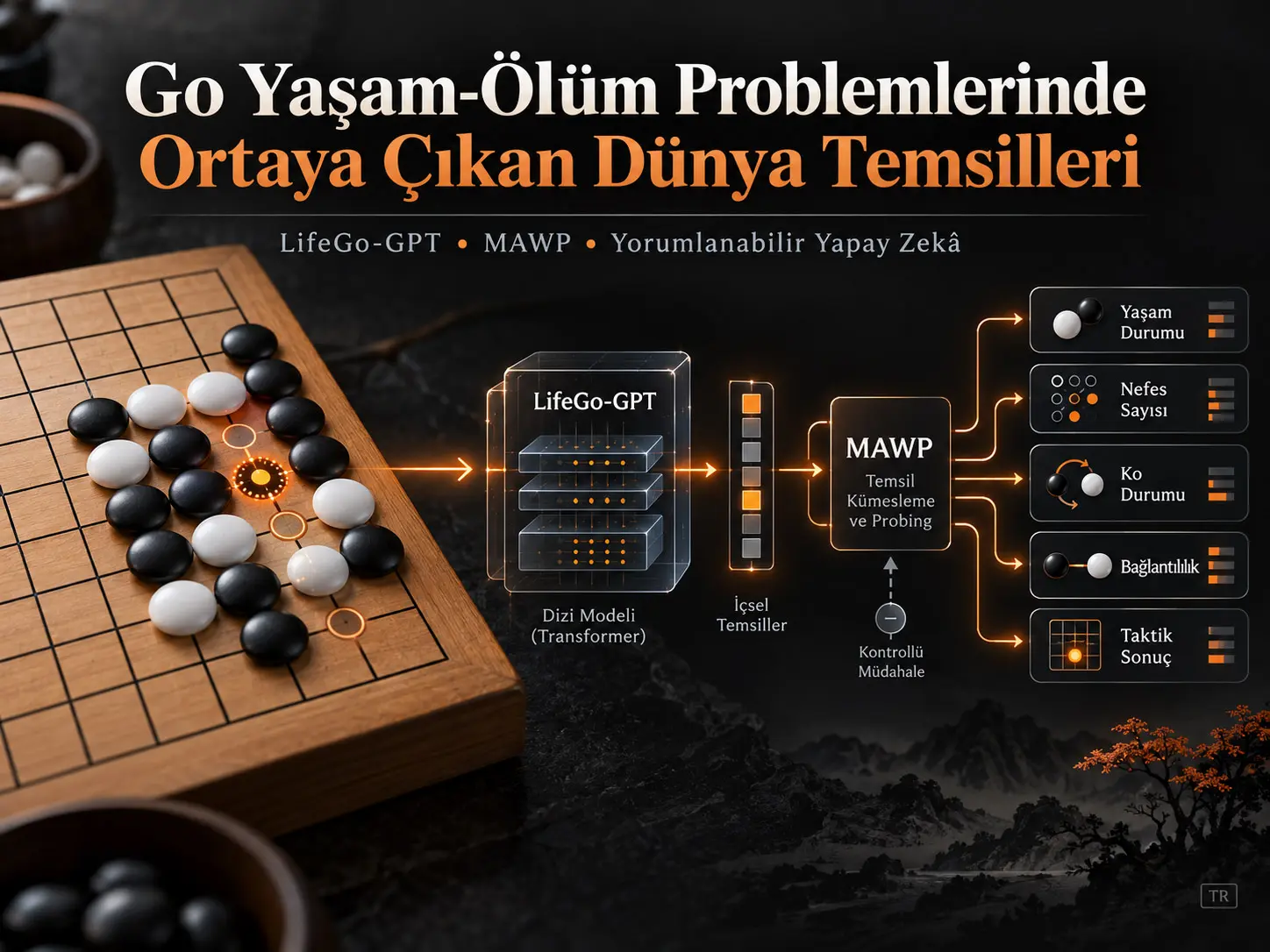 Go Yaşam-Ölüm Problemlerinde Ortaya Çıkan Dünya Temsillerinin Sondalanması
