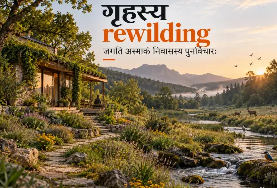 गृहस्य rewilding: जगति अस्माकं निवासस्य पुनर्विचारः