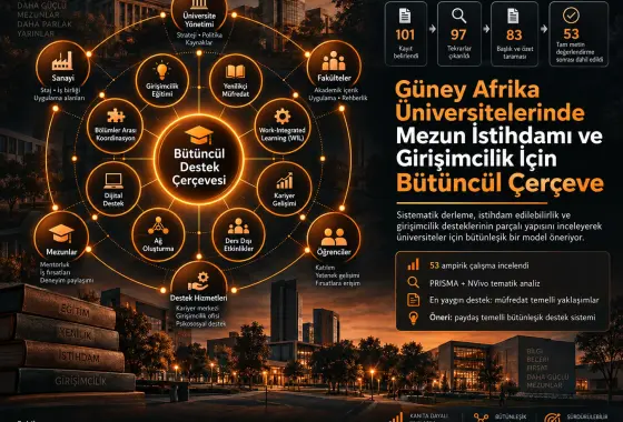 Güney Afrika Üniversitelerinde Mezun İstihdam Edilebilirliği ve Girişimciliğini Geliştirmeye Yönelik Bütüncül Çerçeve: Sistematik Bir Derleme