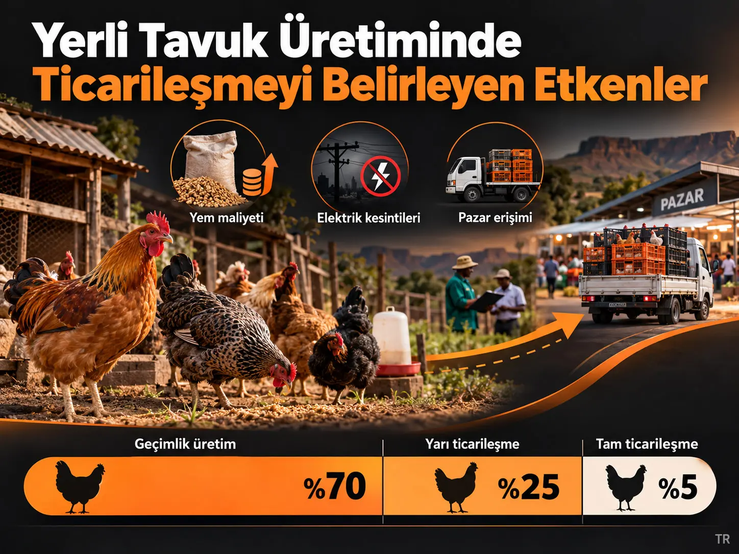 Güney Afrika’da Yerli Tavuk Üretiminin Ticarileşmesini Belirleyen Etkenler: COVID-19 Sonrası Yeni Bulgular