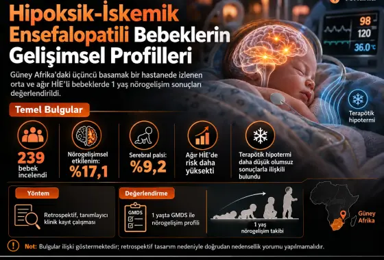Güney Afrika'daki Üçüncü Basamak Bir Hastanede Hipoksik-İskemik Ensefalopatili Bebeklerin Gelişimsel Profilleri