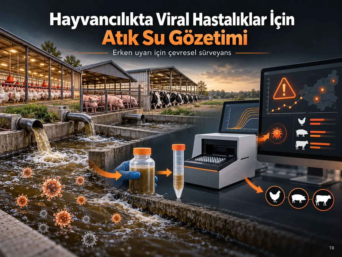 Hayvancılıkta Ortaya Çıkan Viral Hastalıkların Erken Uyarı Göstergesi Olarak Atık Su: Sistematik Derleme