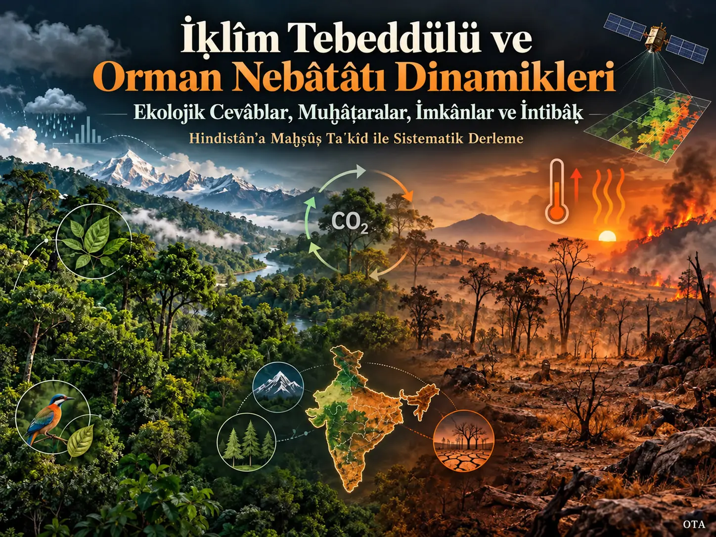 İḳlîm Tebeddülü ve Orman Nebâtâtı Dinamikleri: Ekolojik Cevâblar, Muḫâṭaralar, İmkânlar ve İntibâḳ
