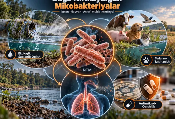 Inson–Hayvon–Atrof-muhit Interfeysida Silga Kirmaydigan Mikobakteriyalar: Antimikrob Qarshilik, Ekologik Saqlanib Qolish va Turlararo Ta’sirlanish Xavflari