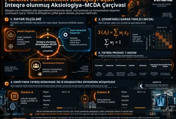 İnteqrə olunmuş Aksiologiya–MCDA Çərçivəsi ilə Plüralist Süni İntellekt İdarəçiliyini Tətbiq Oluna Bilən Etmək