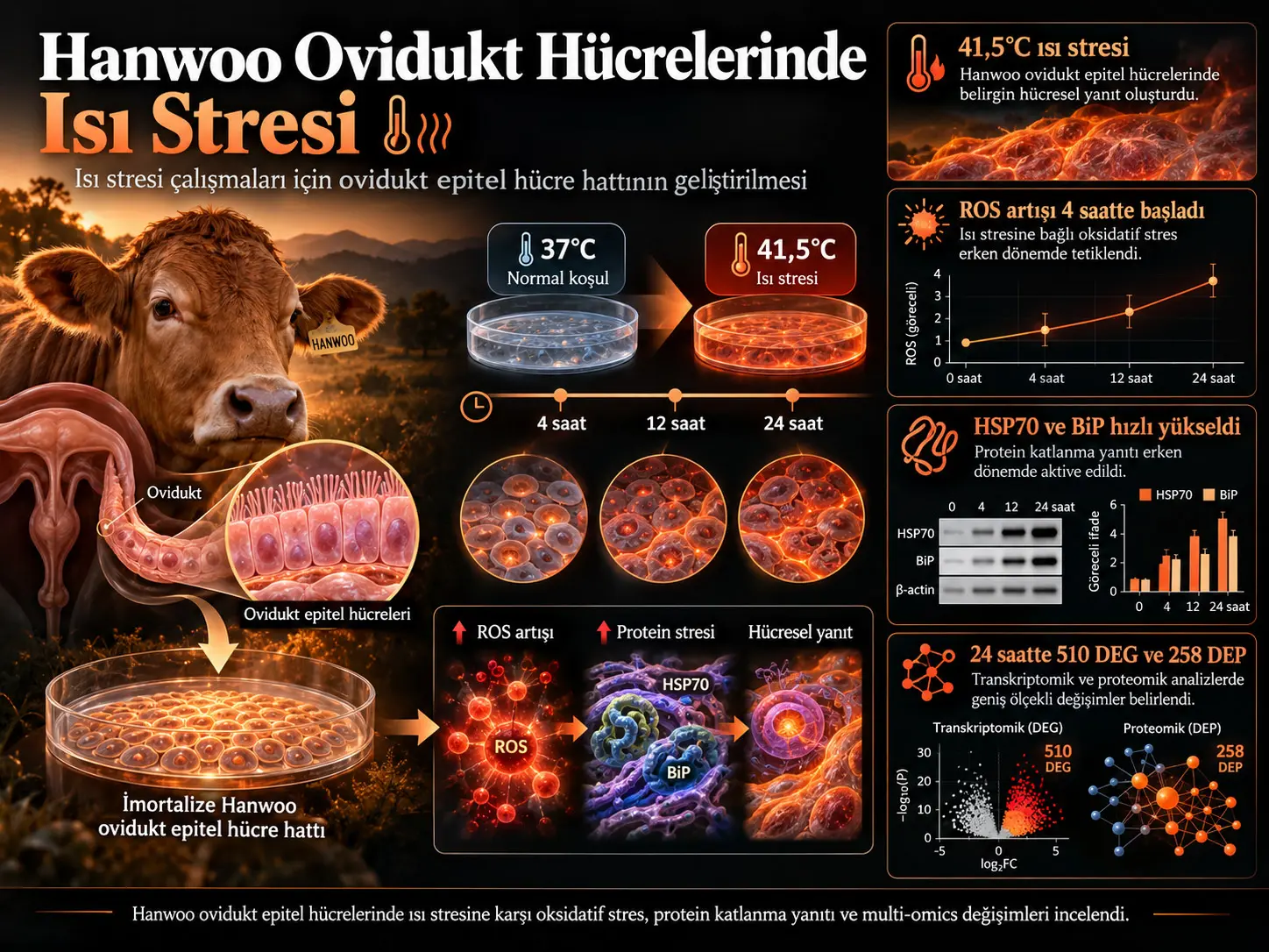 Isı Stresi Çalışmaları İçin Hanwoo Ovidukt Epitel Hücre Hattının Geliştirilmesi ve Karakterizasyonu