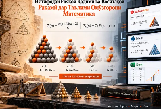 Истифодаи Ғояҳои Қадимӣ ва Воситаҳои Рақамӣ дар Таълими Омӯзгорони Математика