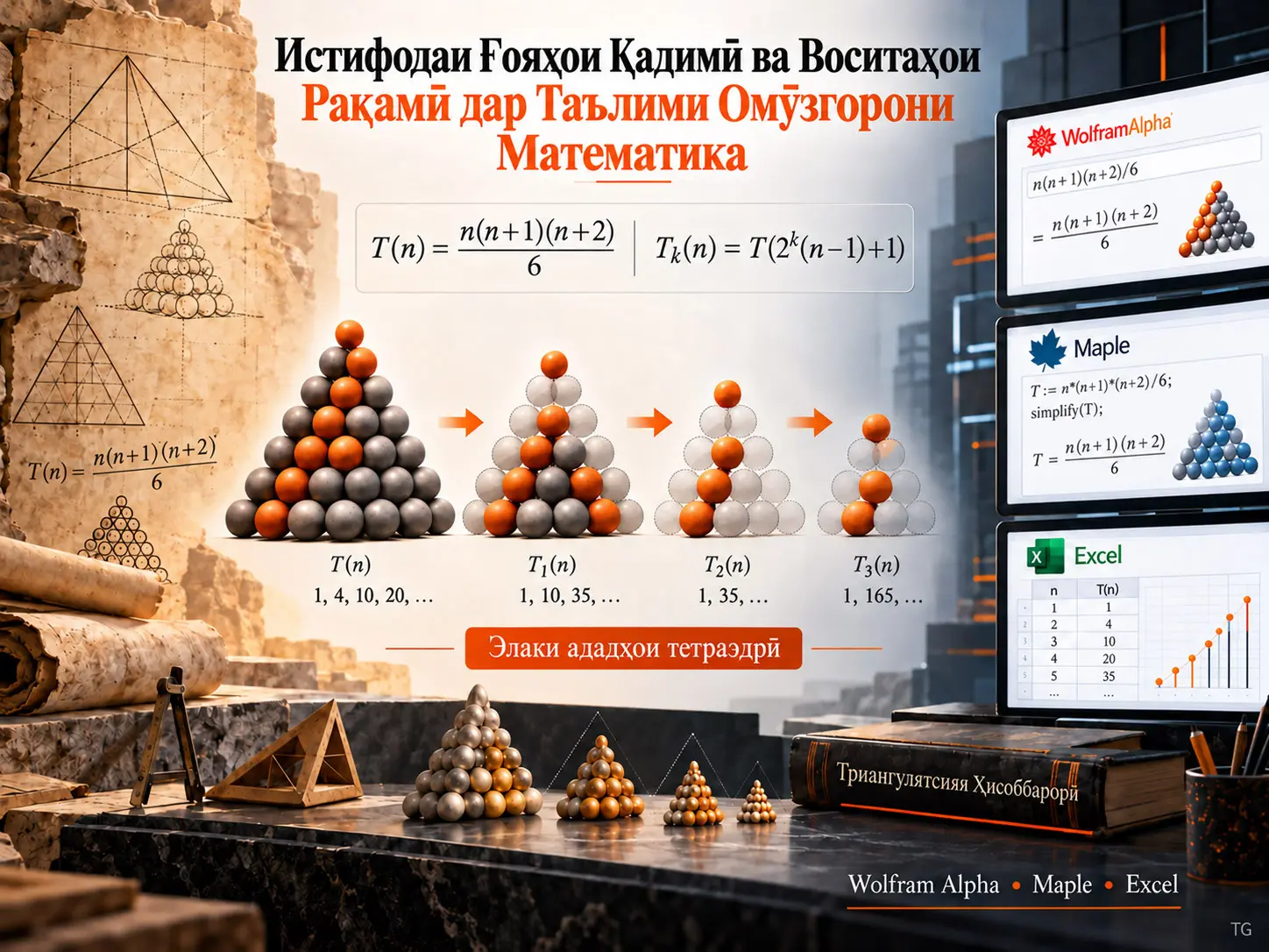 Истифодаи Ғояҳои Қадимӣ ва Воситаҳои Рақамӣ дар Таълими Омӯзгорони Математика