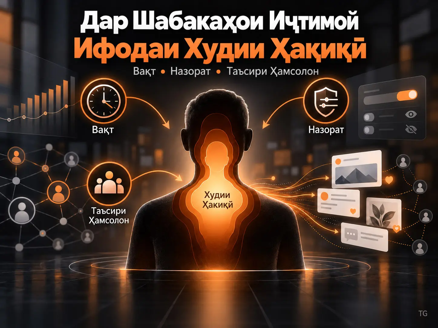 Худро Ошкор Мекунам, Пас Ҳастам: Вақт, Назорат ва Ифодаи Худии Ҳақиқӣ дар Сомонаҳои Шабакаҳои Иҷтимоӣ