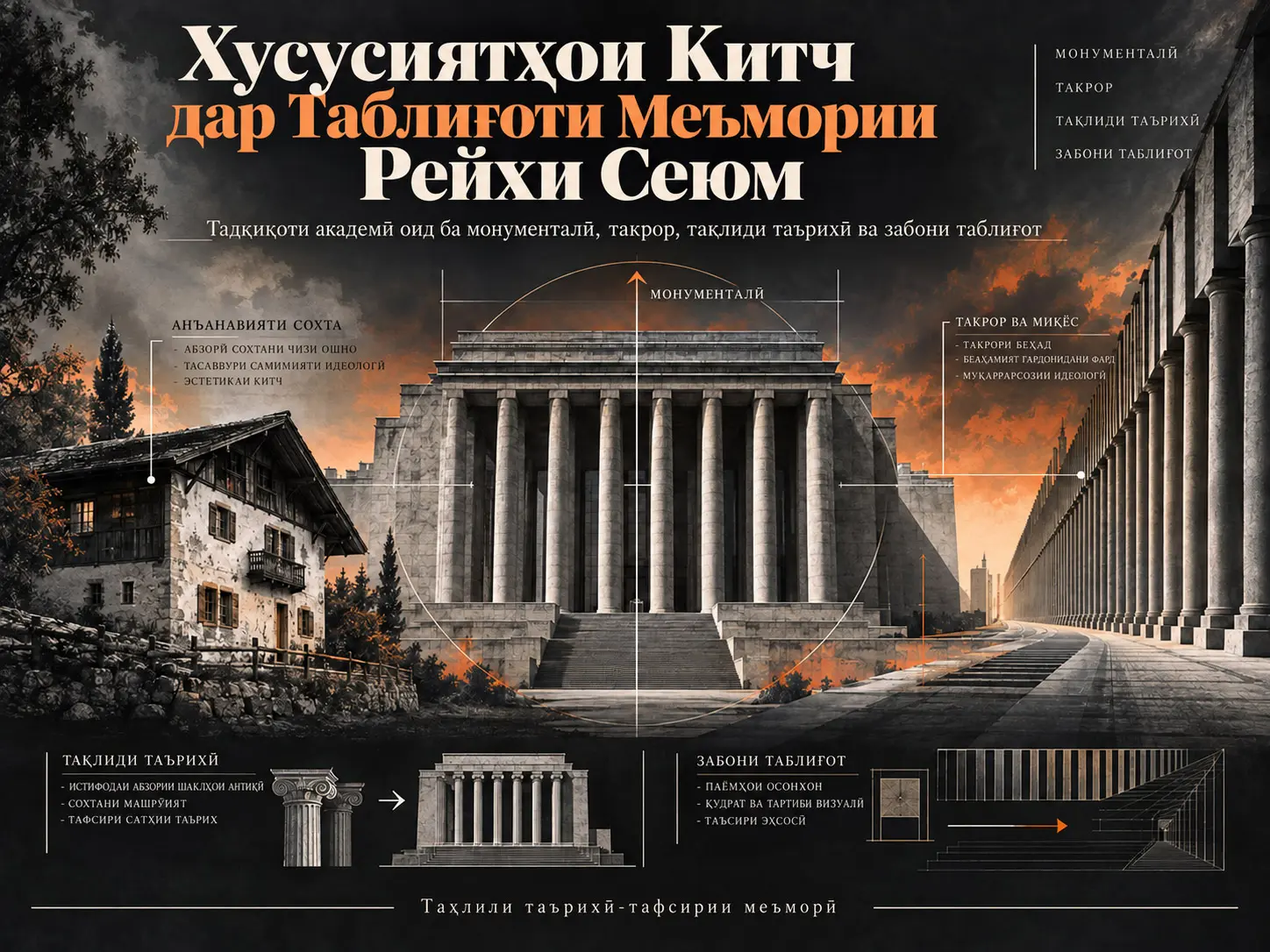 Хусусиятҳои Китч дар Таблиғоти Меъмории Рейхи Сеюм