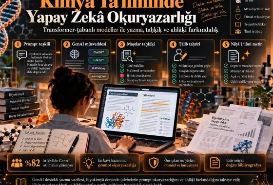 Kimyâ Taḥṣîl-i Âlîsinde AI Literacy’nin İdmâcı: Transformer Esâslı Modellerin Ḳuvvetinden İstifâde