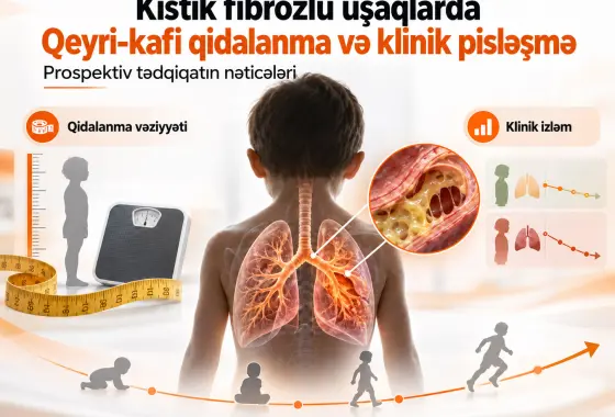 Kistik fibrozlu uşaqlarda qeyri-kafi qidalanma və klinik pisləşmə: Prospektiv tədqiqatdan nəticələr