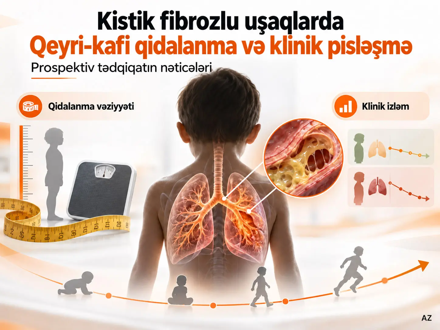 Kistik fibrozlu uşaqlarda qeyri-kafi qidalanma və klinik pisləşmə: Prospektiv tədqiqatdan nəticələr