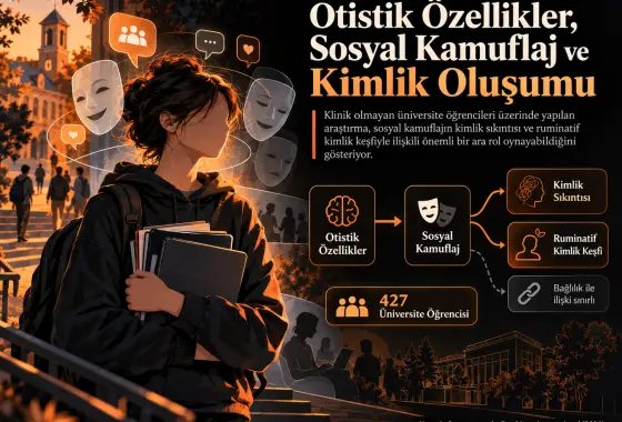 Klinik Olmayan Üniversite Öğrencileri Popülasyonunda Otistik Özellikler, Sosyal Kamuflaj ve Kimlik Oluşumu
