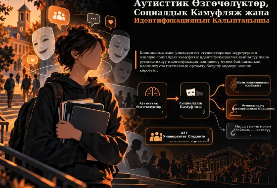 Клиникалык Эмес Университет Студенттеринин Популяциясында Аутисттик Өзгөчөлүктөр, Социалдык Камуфляж жана Идентификациянын Калыптанышы