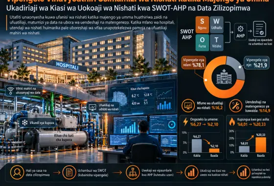 Kubainisha Vipengele Vinavyoathiri Usimamizi wa Nishati katika Majengo ya Umma na Kukadiria kwa Kiasi Akiba ya Nishati kwa Kutumia SWOT-AHP na Data Zilizopimwa