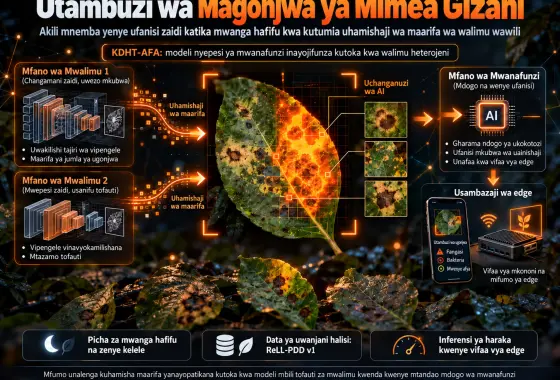 Kuona gizani: uchujaji wa maarifa unaoongozwa na ubadilishaji unaojirekebisha kupitia miundo tofauti ya mwalimu kwa utambuzi imara wa magonjwa ya mimea