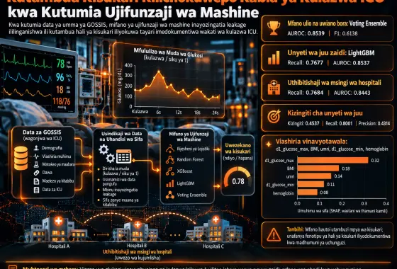 Kutambua Kisukari Kilichokuwepo Kabla ya Kulazwa ICU kwa Kutumia Ujifunzaji wa Mashine kwenye Data ya Umma ya GOSSIS