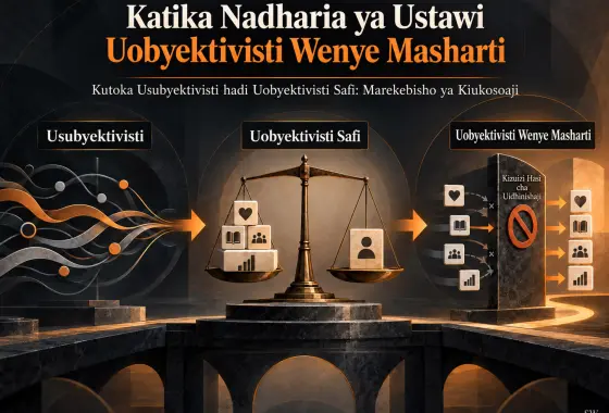 Kutoka Usubyektivisti hadi Uobyektivisti Safi na Uobyektivisti Wenye Masharti