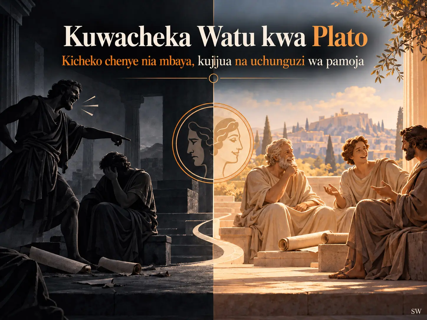 Kuwacheka Watu kwa Plato: Kicheko Chenye Nia Mbaya, Kujijua na Maadili ya Uchunguzi wa Kifalsafa