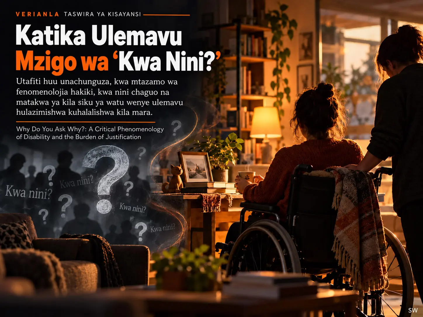Kwa Nini Unauliza “Kwa Nini?” Fenomenolojia Hakiki ya Ulemavu na Mzigo wa Uhalalishaji