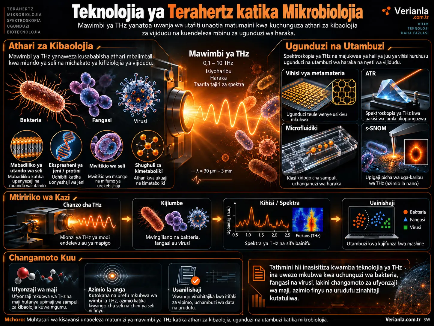 Maendeleo katika Utafiti wa Teknolojia ya Terahertz katika Mikrobiolojia