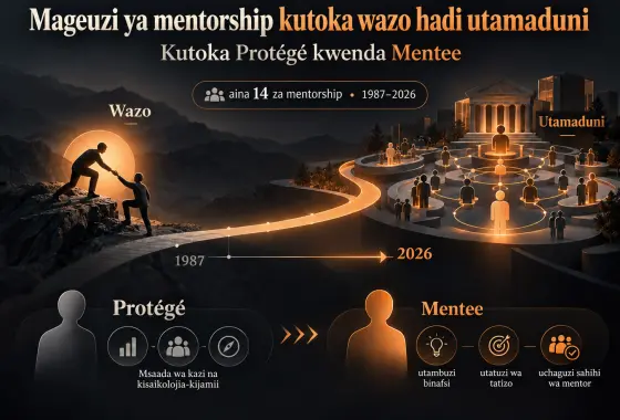 Mageuzi ya Dhana ya “Mentorship” kutoka Wazo hadi Utamaduni na Mabadiliko kutoka “Protégé” kwenda “Mentee”: Uchunguzi unaotegemea Aina 14 za Mentorship